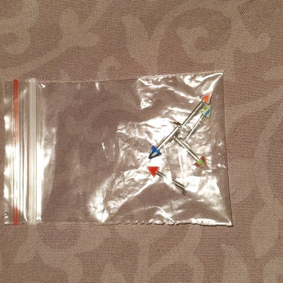 Labret Lip Body Piercings Jewelry Women's Men's Body Piercings Facial Piercings - Picture 3 of 6